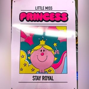 Little Miss Sunshine Metal Tin Sign